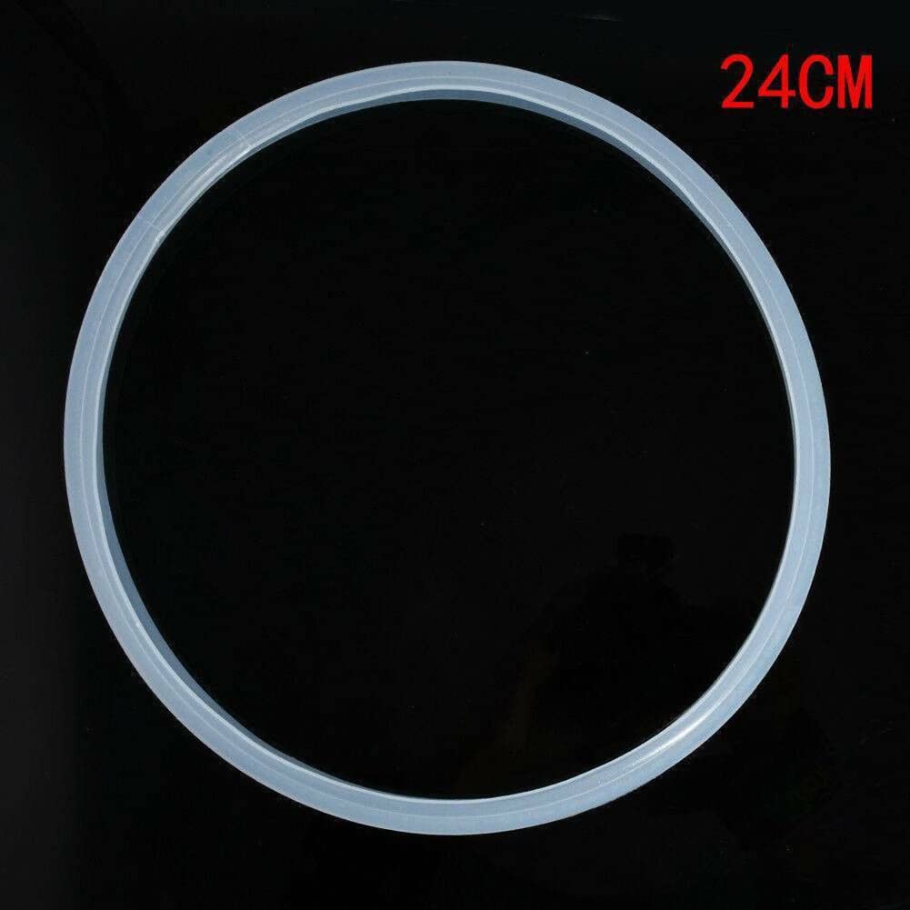 Clear Silicone Pressure Cooker Gasket Replacement Seal - Fits 22-32cm Aluminum Alloy Cookers (30cm Inner Diameter)