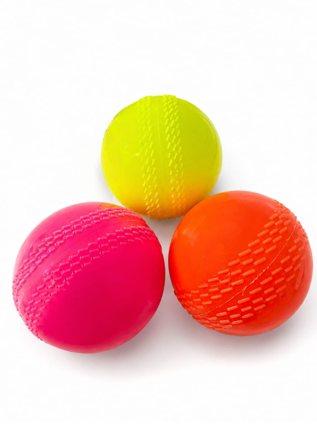 Wind Ball (Pack of 3) Cricket Training Ball, Indoor/Outdoor Play 3pc only(multicolours)-picture-30