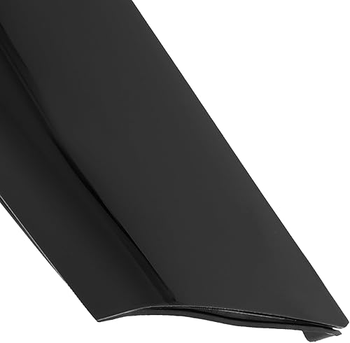 Miniatura 6 de KUAFU A-Pillar - Moldura compatible con parabrisas Ford Flex 2009-2019 exterior de repuesto para lado del pasajero BA8Z7403136AA, color negro