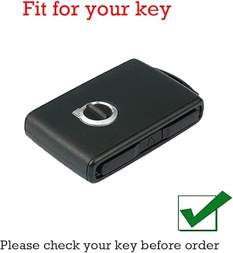 Miniatura 2 de KUNIO Funda protectora para llavero de automóvil para Volvo XC40 XC60 S90 XC90 V90 T5 T6 T8 llavero TPU 4 botones, a negro