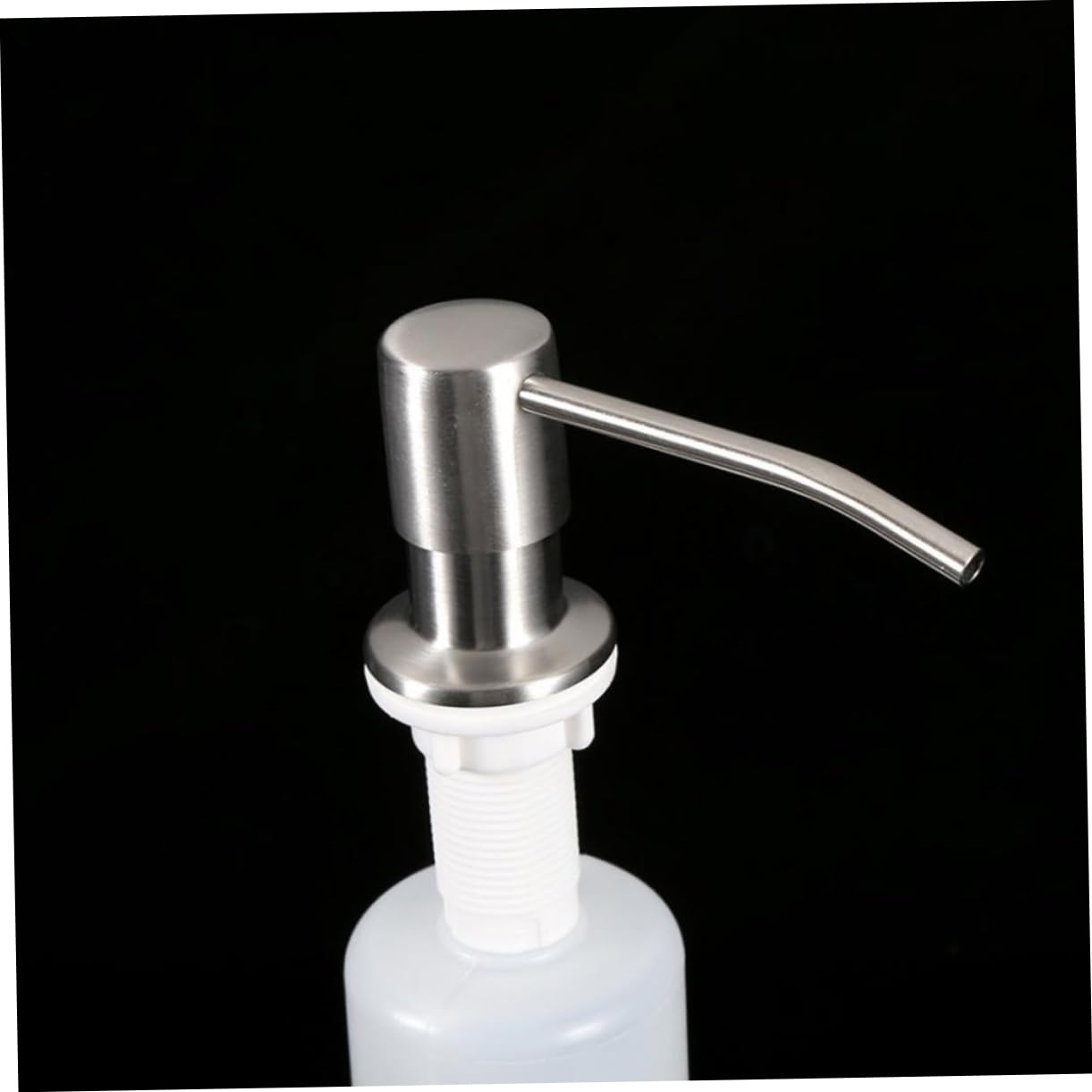 UKCOCO 2 Unidades Dispensador de Jabón Bomba Dispensadora de Cocina Capacidad de 300 Ml Fácil Instalación y Rellenado Repetido para Uso Diario en Cocina y Cuarto de Baño