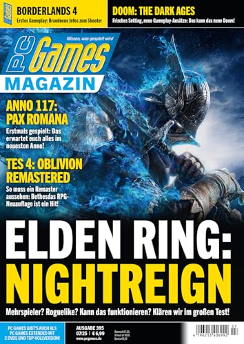 Preisvergleich Produktbild PC Games Magazin 7 / 2025 "Elden Ring: Nightreign "