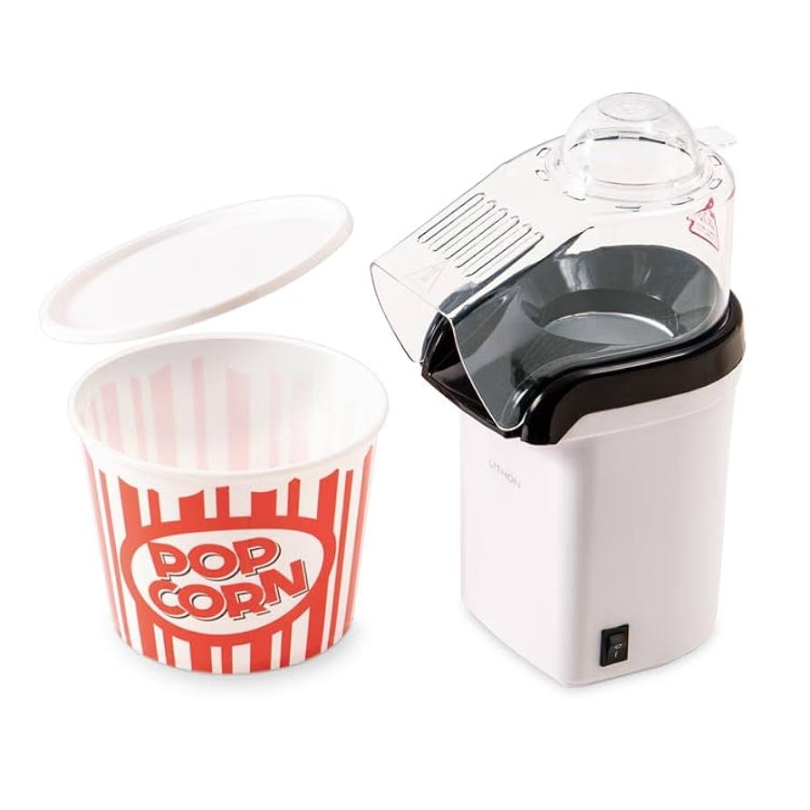 Amazon | シャカシャカ容器付き ポップコーンメーカー