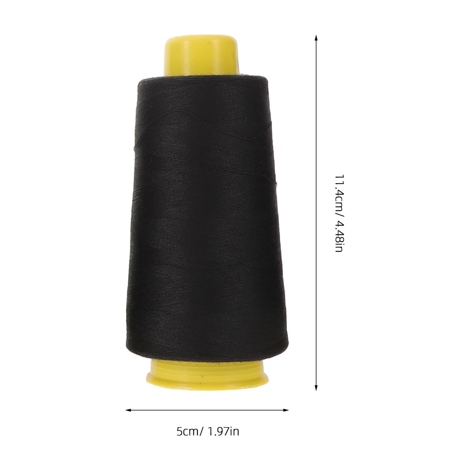 TOPBATHY Kit de Hilo para Máquina de Coser 16 Piezas Hilo de Poliéster de 2000 Yardas Colores Variados Resistente y Multiusos para Costura Acolchado y Bordado a Mano o Máquina