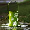 Lantaarn op zonne-energie, voor buiten, IP55 waterdicht, zonnelamp, tuin, hangend, zonnelantaarn voor weg, tuin, patio, binnenplaats, tuinlantaarn, buitenlantaarn, tuindecoratie