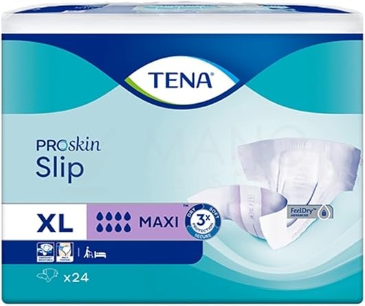 TENA-Belbantl  Hasta Bezi Ekstra B y k Boy 8 Damla Maxi 24 L  3 Paket