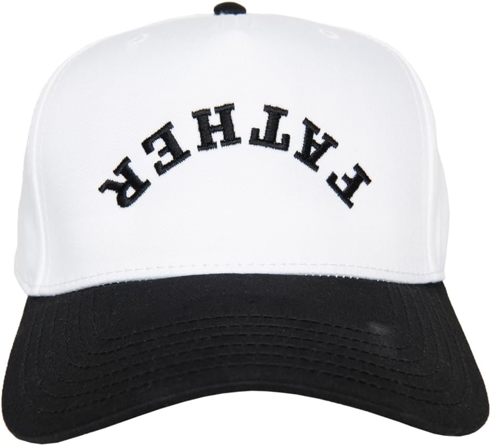 KATYDID Upside-Down Embroidered Trucker Hat for Women & Men – Vintage Two-Tone Snapback Baseball Cap – Trendy, Western Style