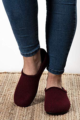 Beppi Felt vilten pantoffels - vilten schoenen voor dames - vilten pantoffels voor thuis - zomer/winter pantoffels - Image 7