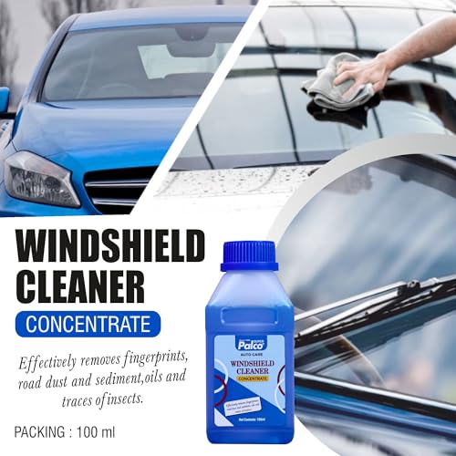 Image of PALCO Combo Auto Care 3 Products | Windshield 100ml, Shine Sponge and All in one Polish 100ml with Applicator, Auto Care Solution for Removing Dirt & Shining Cars and Bikes