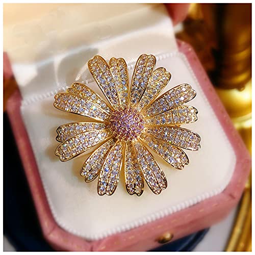 Broches pour femmes LJIANGD bijoux en argent parfaits pour tenue de fête et costume chic