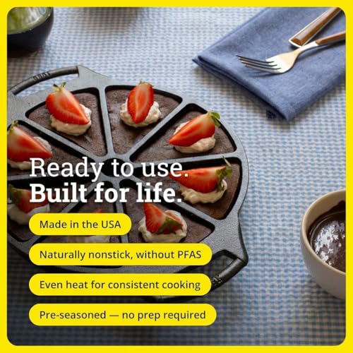 Lodge Cast Iron Wedge Pan by Lodge - Image 2