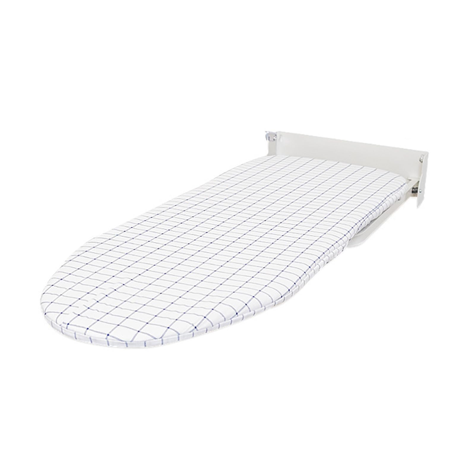 Platzsparendes, an der Wand montiertes, faltbares Bügelbrett mit höhenverstellbarer, hitzebeständiger Abdeckung Platzsparendes, an der Wand montiertes, faltbares Bügelbrett mit Einstellbarer Höhe