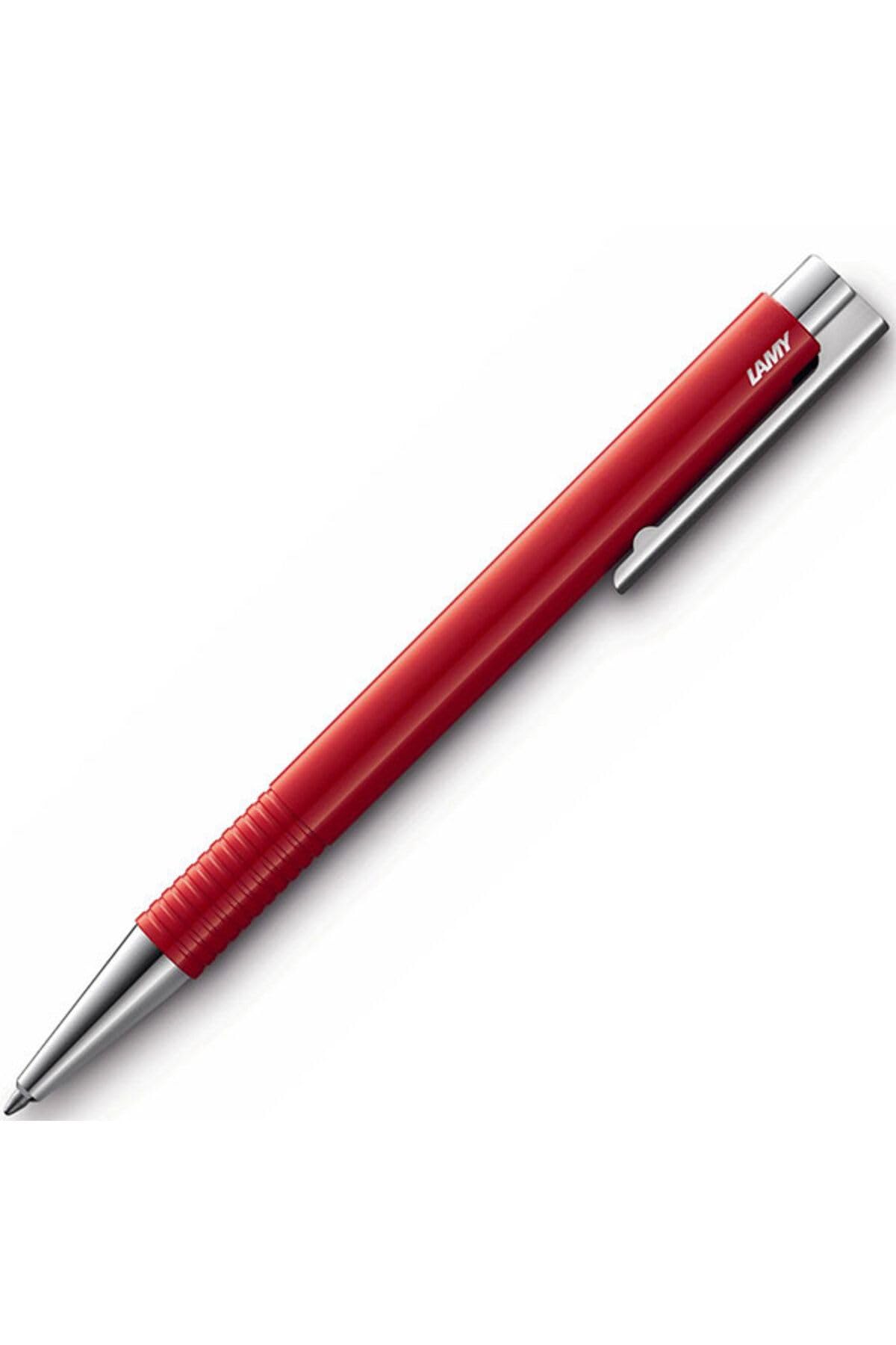 Red Logo M+ Black Ink Ballpoint Pen with Steel Clip, Ideal for any Writing & Calligraphy, Includes giant refill M 16