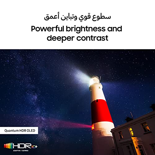 تلفزيون سامسونج 55 انش S95B اوليد 4 كيه كوانتم اتش دي ار الذكي