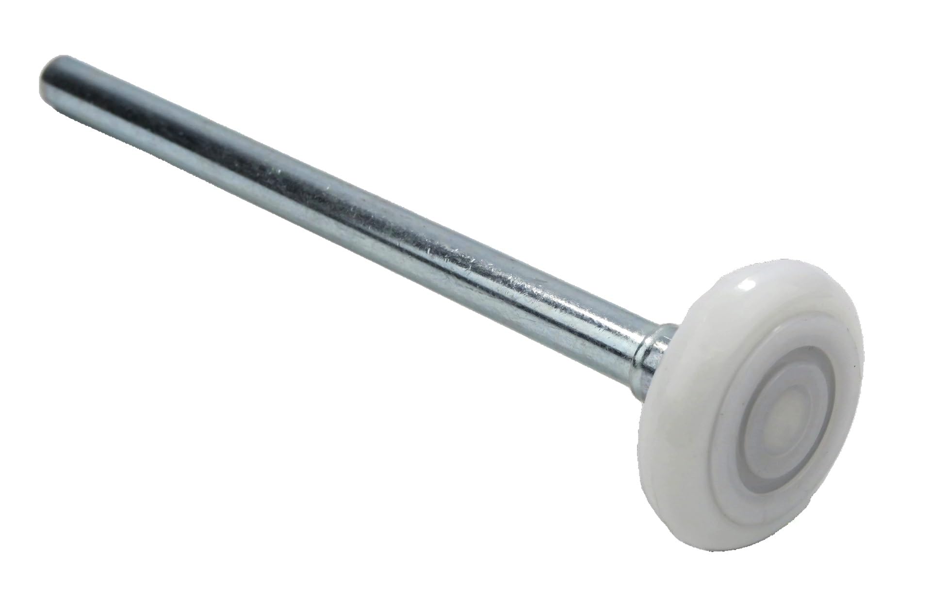 Ruedas de nailon para puerta de garaje de 5 cm con eje de 18 cm y rodamientos de bolas sellados por la tienda de ropa.