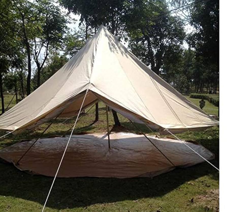 Amazon.com : TECHTONGDA Glamping Bell Tents, Yurt Tent 4