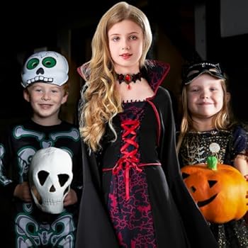 Vampier meisje Halloween kostuum
