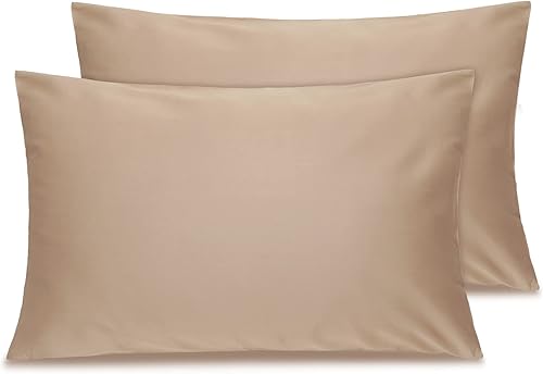 Funda de almohada de algodón para niños pequeños de 14 x 20 pulgadas, sobre de algodón de fibra larga, ultra suave, transpirable, duradero, funda de