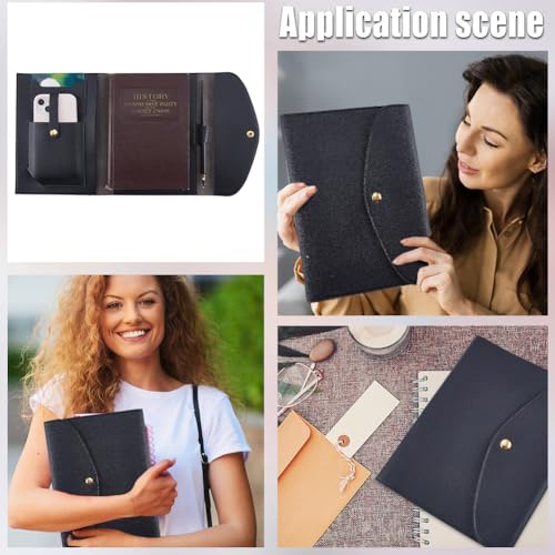 Couverture carnet cuir A5 CRASPIRE porte-documents - 6
