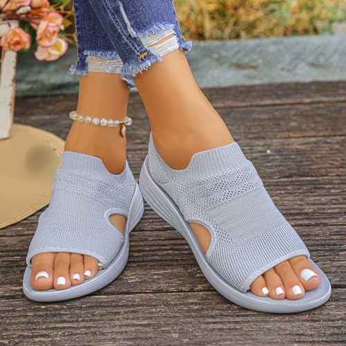 Chaussures été compensées femmes à plateforme et baskets de danse confort