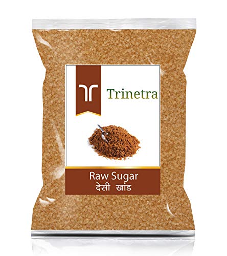 Image of Trinetra Desi Khand (Raw Sugar /Khandsari) | Unrefined & Healthier Alternative | 250g