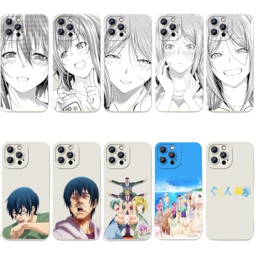 アニメ 二次元 スマホケース ぐらんぶる 古手川 千紗 北原 伊織 スマートフォン スマホカバー 新型 軽量 薄型 アイフォンケース 携帯ケースレンズ保護 小物 萌えグッズ 耐久性 おしゃれ 誕生日 贈り物 プレゼント (iPhone 11,8) [並行輸入品]のサムネイル