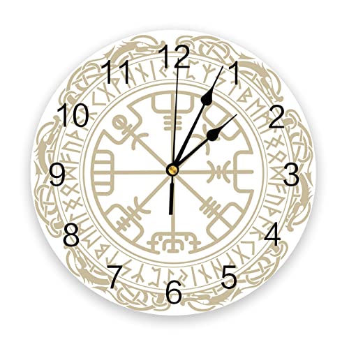 Horloge murale moderne mandala decoration interieure salon et chambre en PVC