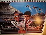 Dale Earnhardt Jeff Gordon Lithograph by Robert Simon