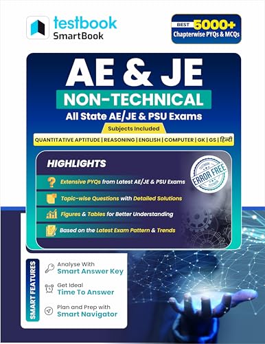 All AE & JE Non-Technical Book in English 2026 | Reasoning, Gener...