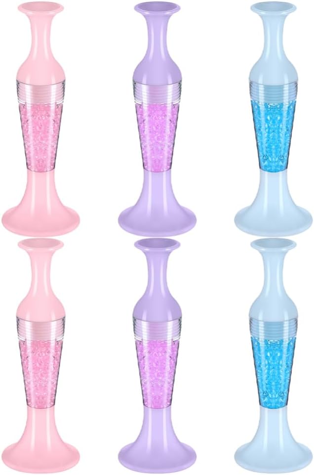 SEWACC 6pcs Rhinestone Dotting Tool Versatile Flower Vase Shape Drill Pen for Nail Art Rhinestone Crafts and Projects Convenient Art Pen for Creative Needs in and