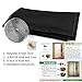 Staredy Magnetic Screen Door 36x83 Inch Polyester-Full Frame Seal - Keeps Bugs Out - Pet and Kid Friendly -26 Strong Magnets - Bottom Heavy Duty