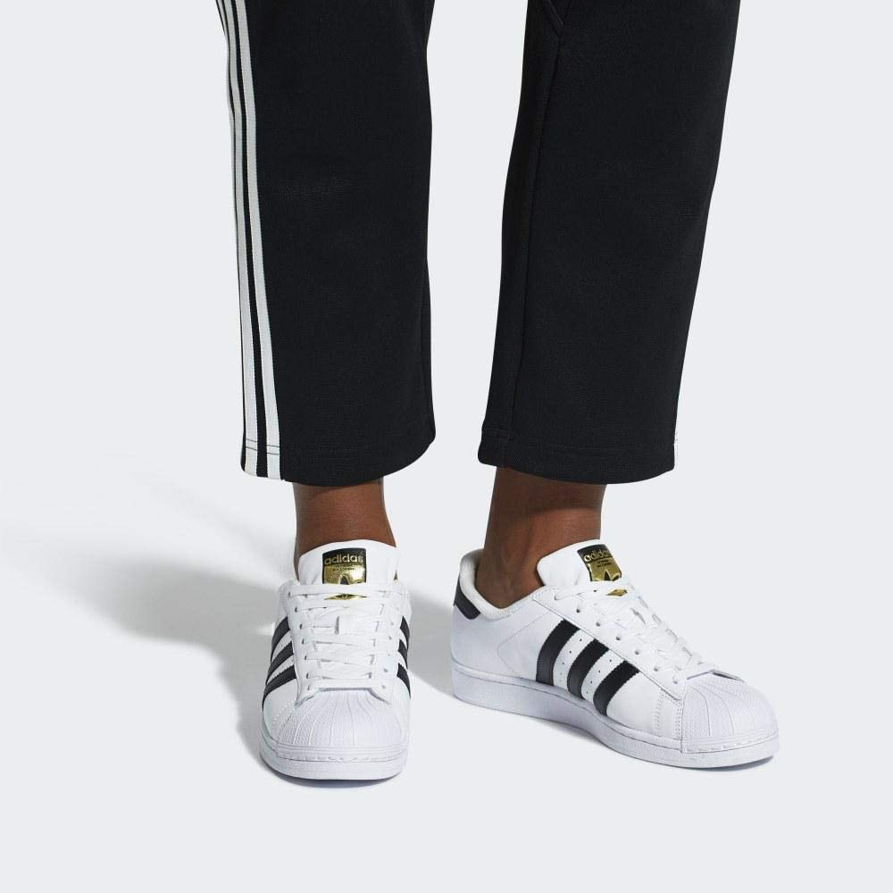 adidas Superstar, Zapatillas de Deporte Hombre, Blanco (Ftwr White/Core Black/Ftwr White), 40 2/3 EU