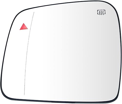 Espejo de repuesto con calefacción para el lado izquierdo del conductor para DODGE Durango JEEP Grand Cherokee 2011-2021, para DODGE Durango JEEP