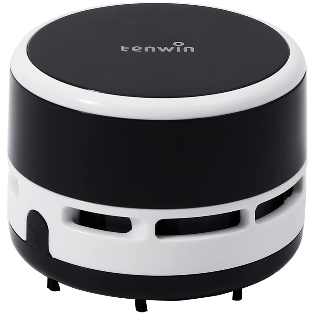 Amazon | Tenwin 卓上クリーナー デスクトップ掃除機 吸引力