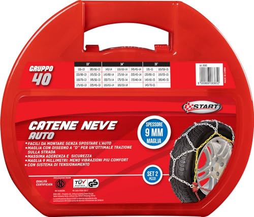 CATENE NEVE START 9 MM-GR.40