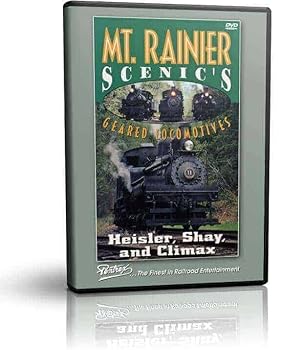 DVD Mount Rainier Scenic's Geared Locomotives Book