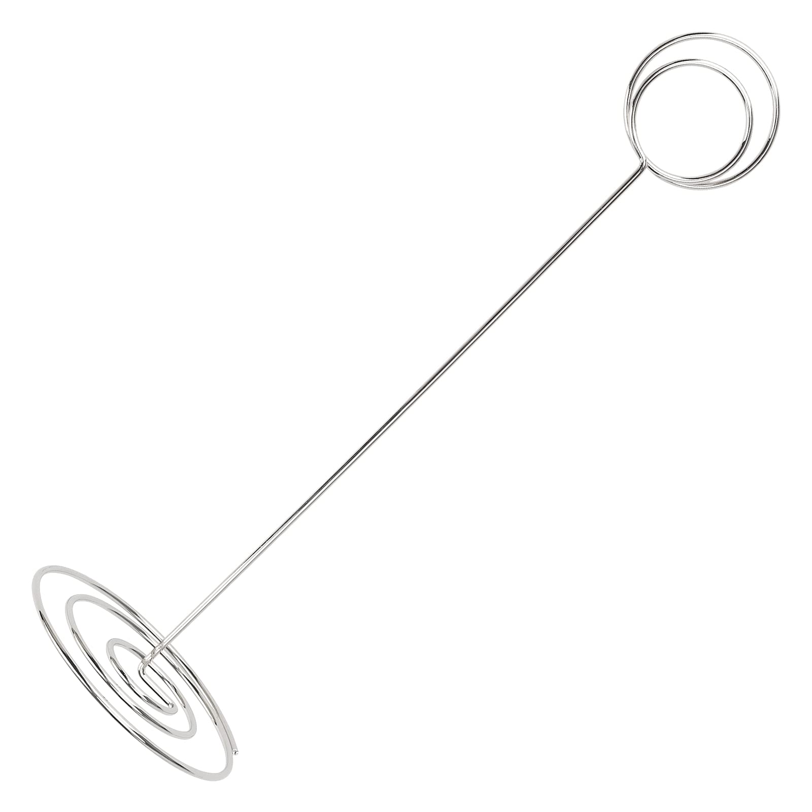 15 segnaposto da tavolo da 22 cm, in metallo argentato, per matrimoni, feste di Natale, promemoria