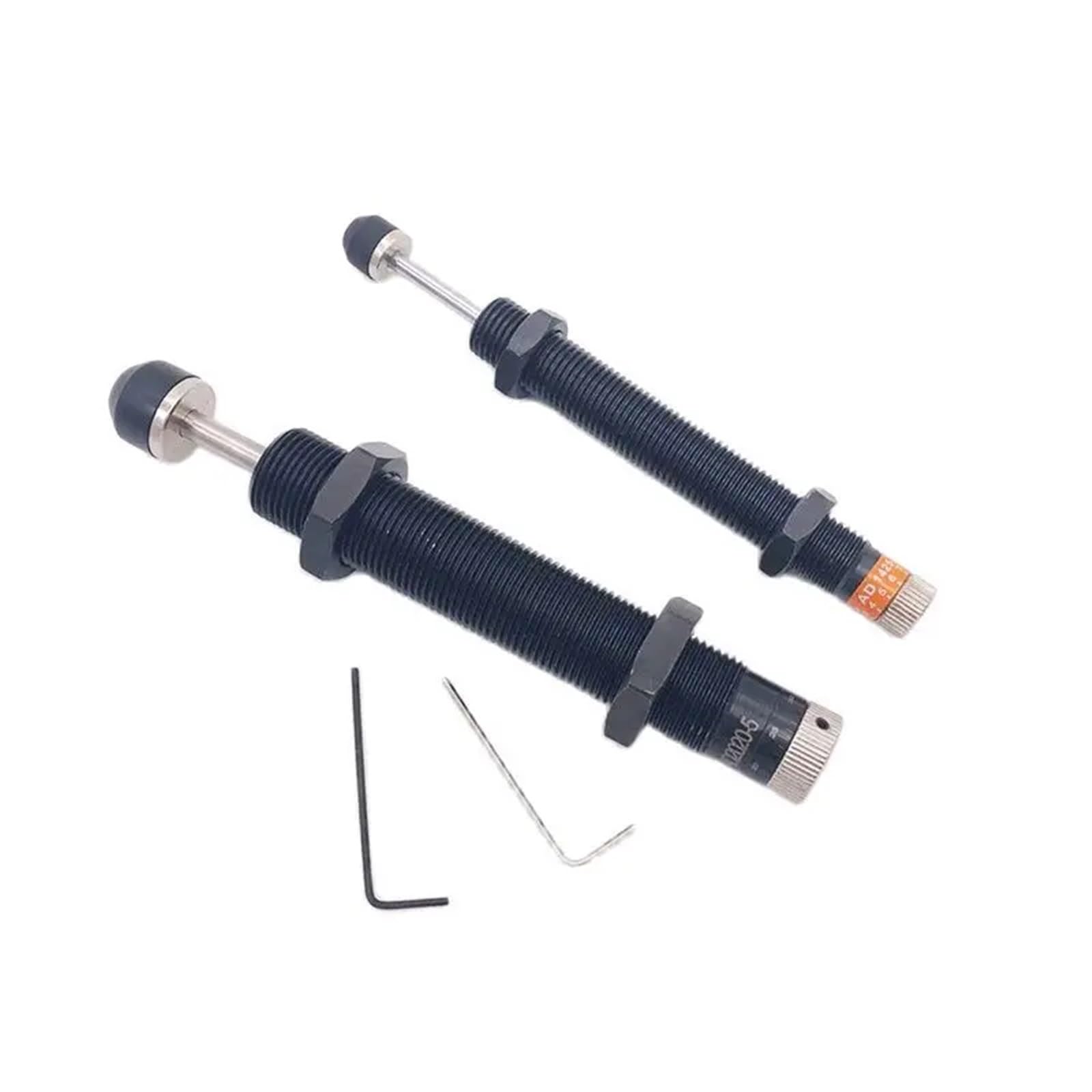 Amortiguador de impacto hidráulico regulable serie AD3025 con tapa de protección