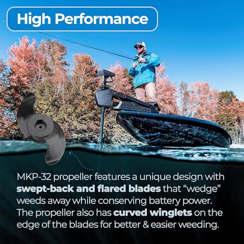Hélice Minn Kota Weedless Wedge 2 MKP-32 hélice de rechange 1865017 2091160 - 7