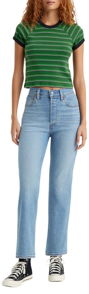 Levi's Ribcage Straight Ankle Center Lane