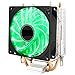 CPU COOLER PC System chłodzenia wentylatora 3PIN 2 Wentylatory miedzi 90mm dla LGA 775 1150 1151 1155 1156 1356 1366 I3 AM4 Płyta główna