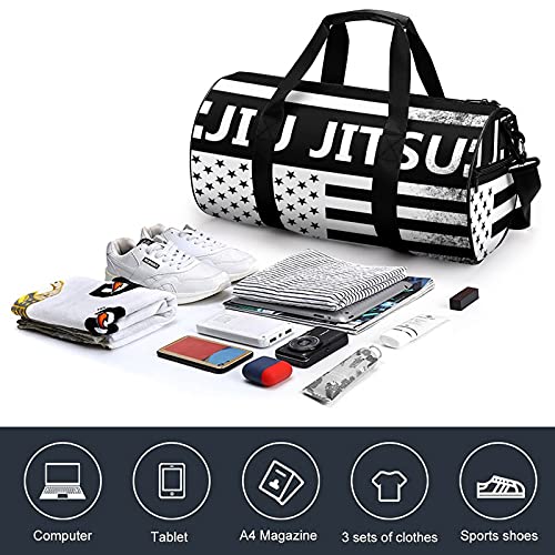 Funnystar FUNNYSTAR256226669 American Flag Jiu-Jitsu Gym Bag thumb #3