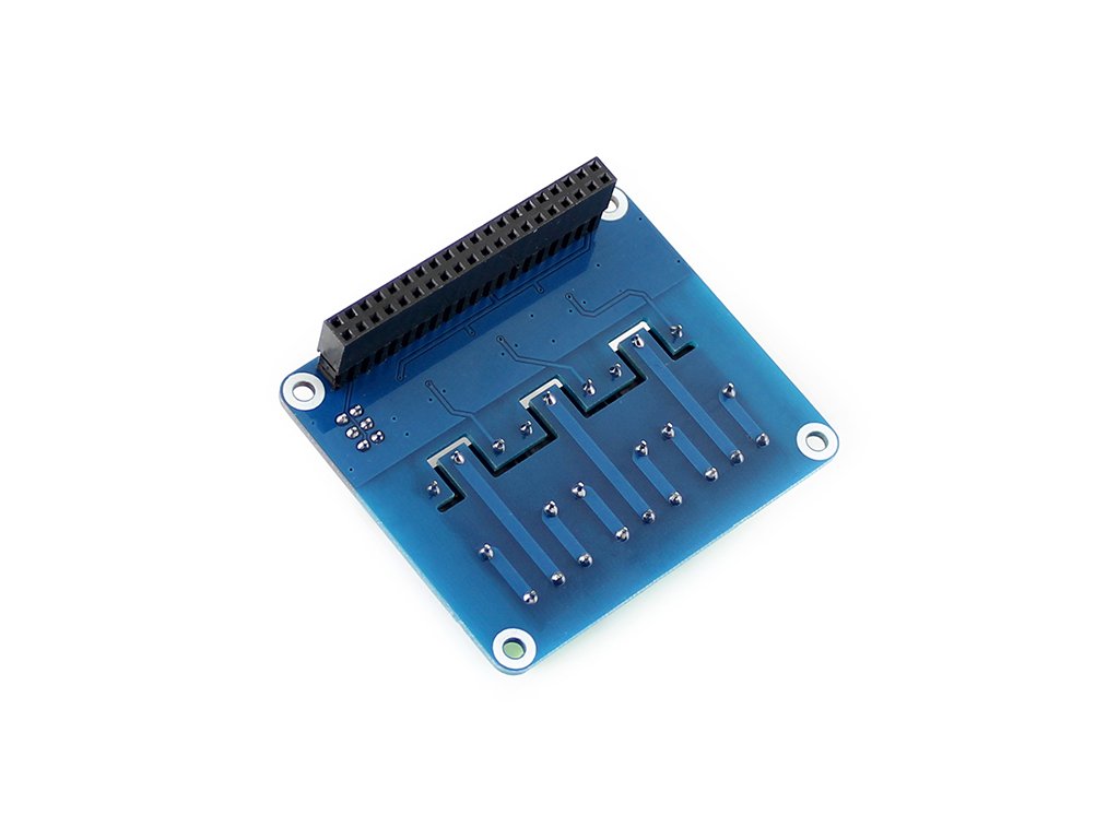 Waveshare Raspberry Pi Power Relay Board Expansion Board Module Three Channel(3-ch) for Raspberry Pi A+/B+/2B/3B/3B+/4B