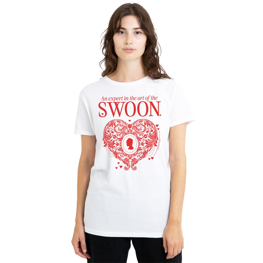 Netflix - Women's T-Shirt - Bridgerton - S - White
