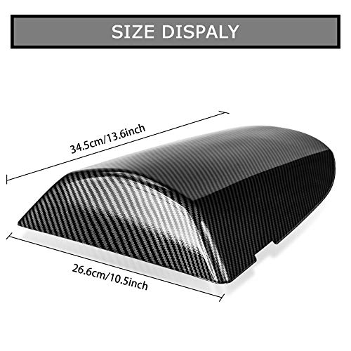Psler Motorcycle Rear Passenger Pillion Seat Cowl Fairing Cover Tail Cover For Suzuki Gsxr600 Gsxr750 K1 2001-2003 And For Gsxr1000 K2 2000-2002 (Carbon) #TOP3