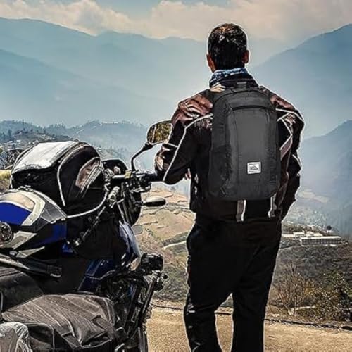 Image of Lightweight Portable Foldable Backpack, Waterproof Folding Travel Bag, Ultralight Packable Daypack with Multiple Storage Pockets for Men & Women, Outdoor Hiking, Trekking, Camping, Travel & Daily Use
