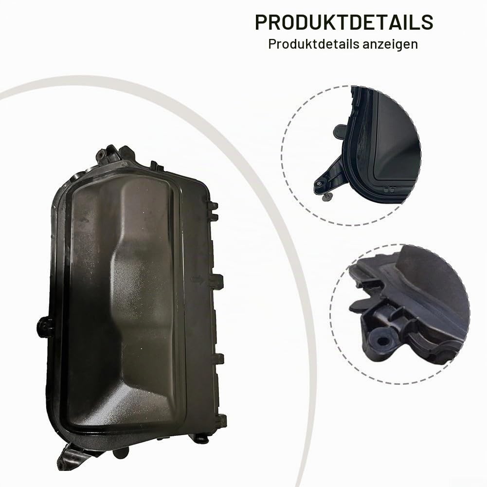 HpLive Motorabdeckung Einspritzschutz Verkleidung für Ford 2.0 TDCi Diesel, kompatibel mit OEM 9682444080 1683664