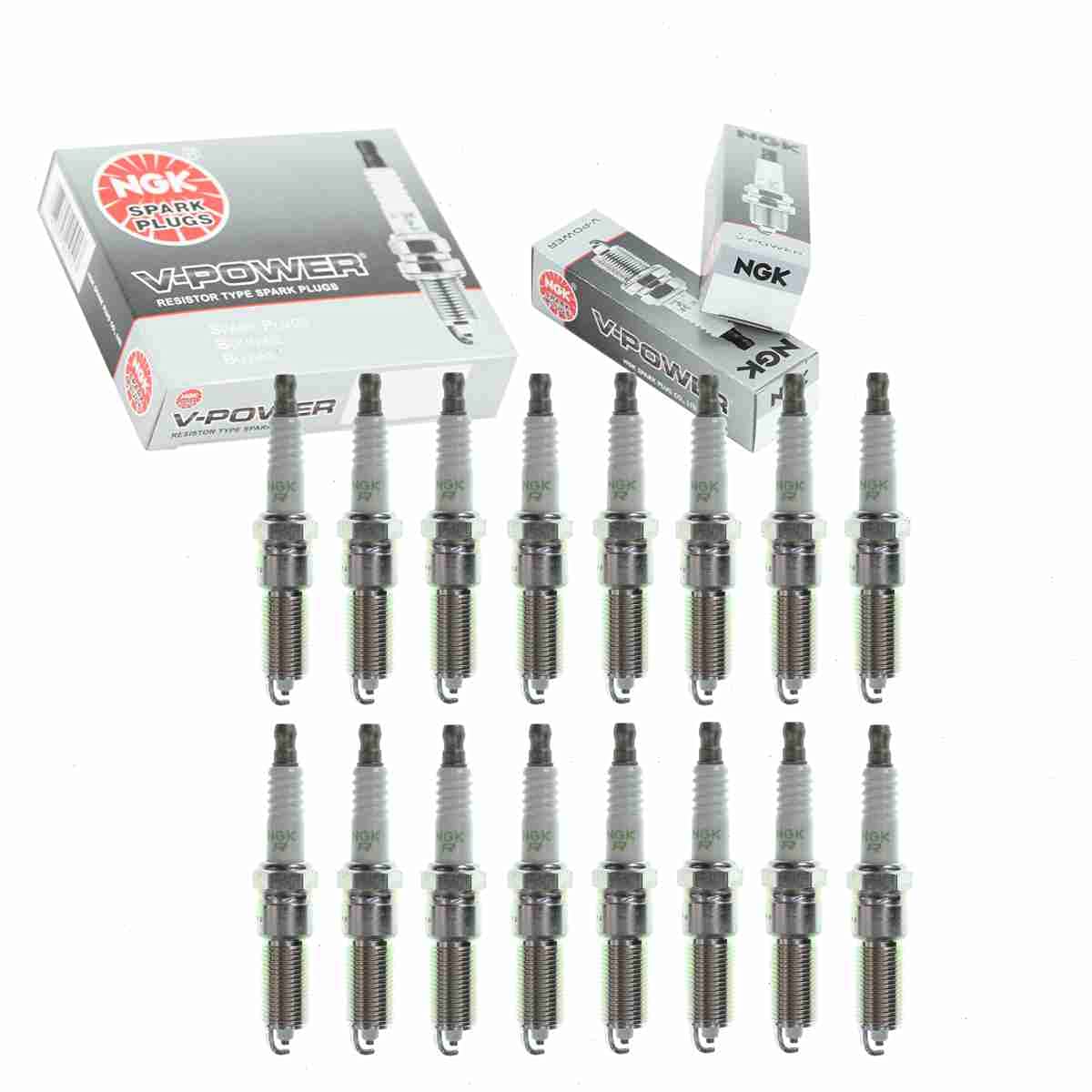 NGK V-Power Spark Plugs (16 pc)