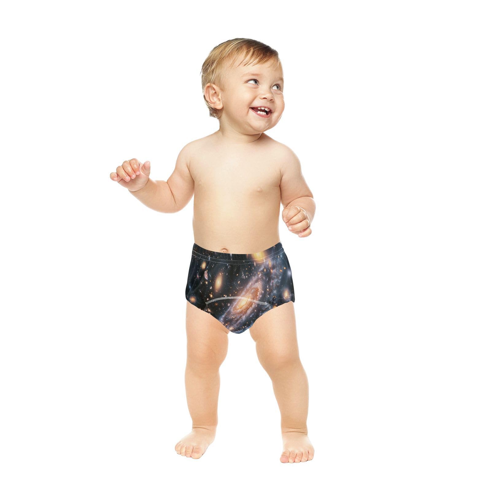 panksolu Potty Training Pants 3 Packs Toddler Training Underwear for Baby Boys Girls Galaxy Universe Space Multicolor