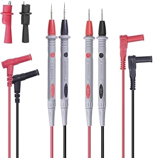 1000V 20A Multimeter Test Leads Probes Banana Plug, 2set Digital Multimeter Probes Electrical Test Probe and 1set Alligator Clips